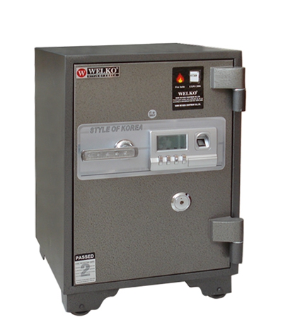 KÉT SẮT VÂN TAY CHỐNG CHÁY WELKO KS - 125
