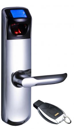 KHÓA CỬA VÂN TAY KẾT HỢP ĐIỀU KHIỂN TỪ XA  ADEL IDLK US3-6